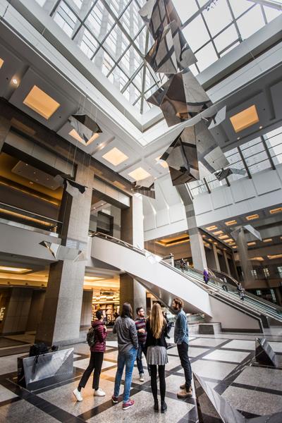 Underground network map